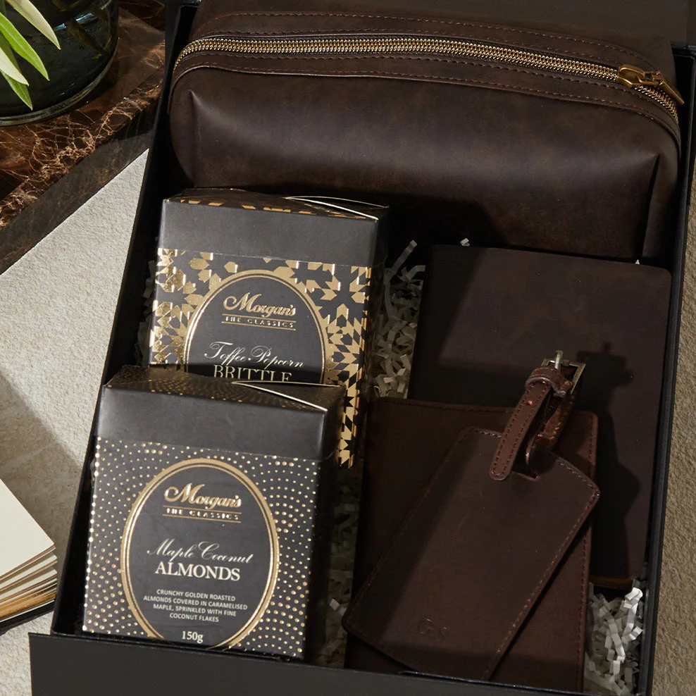 Holiday Ready Hamper with Personalised Passport Holder & Luggage Tag - Image 3