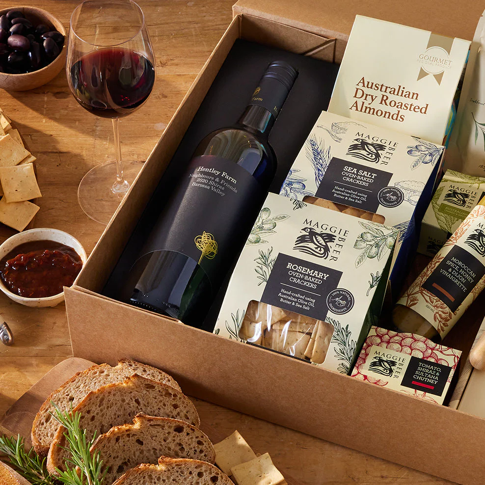 Maggie Beer's Gourmet Entertaining Hamper With Barossa Shiraz - Image 3